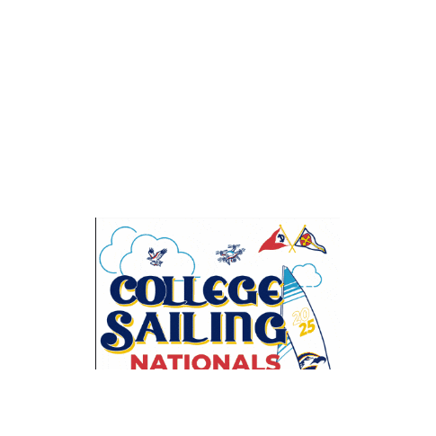 Icsa College Sailing Sticker by maisamedia