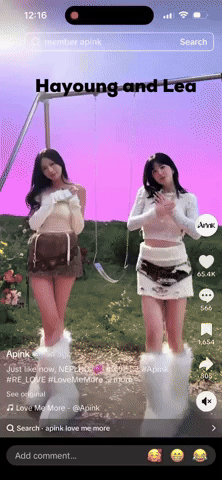Hayoung And Lea GIF
