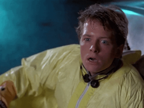 Giphy - Michael J Fox Shock GIF by Back to the Future Trilogy
