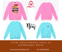 Anime Sweatshirts India GIF