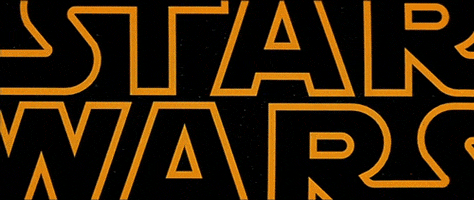 star wars title screen GIF