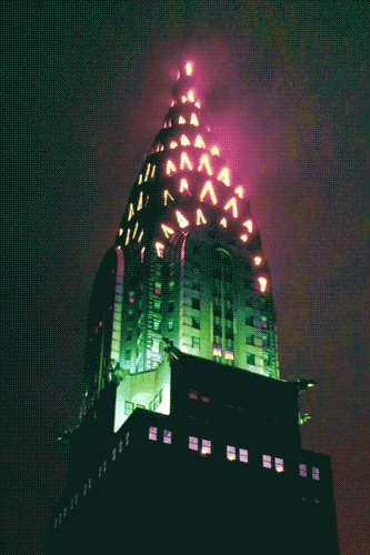 chrysler building nyc GIF by Caitlin Burns