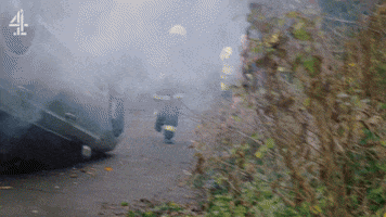 Shock Crash GIF by Hollyoaks
