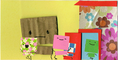 kids collage GIF by Philippa Rice