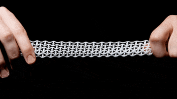 bradrothenberg 3dprinting auxetic GIF