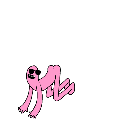 Pink Farting GIF by Jason Clarke - Find & Share on GIPHY