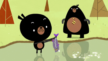 animation bear GIF by Cartoon Hangover