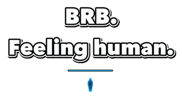 Be Right Back Pause Sticker by BHVD