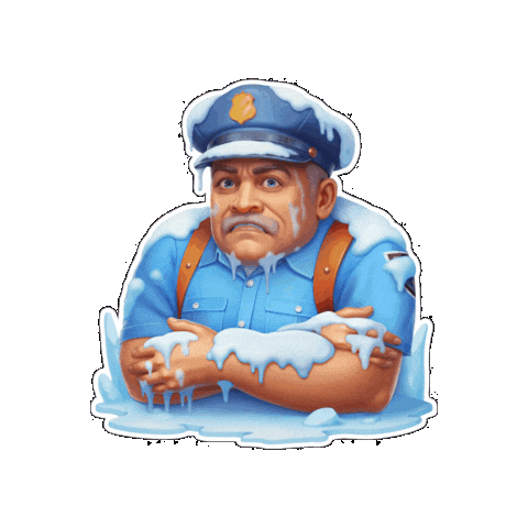 New Year Christmas Sticker by VOKI Games