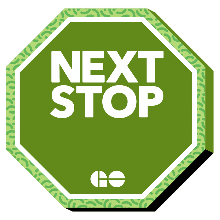 Next Stop Sticker by GO Transit