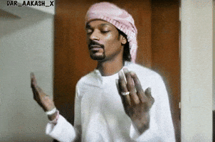 Praying Snoop Dogg GIF