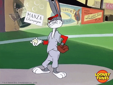 Pitching Bugs Bunny GIF by Looney Tunes - Find & Share on GIPHY