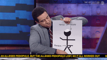 Head Of State Pardon GIF by The Opposition w/ Jordan Klepper