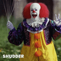 clown laughing GIF by Shudder