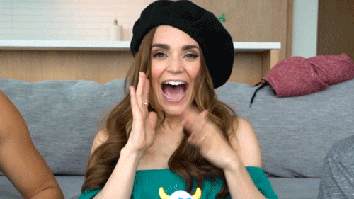 Happy Youtube GIF by Rosanna Pansino - Find & Share on GIPHY