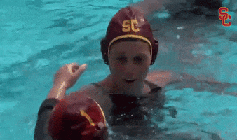 Water Teammates GIF by USC Trojans