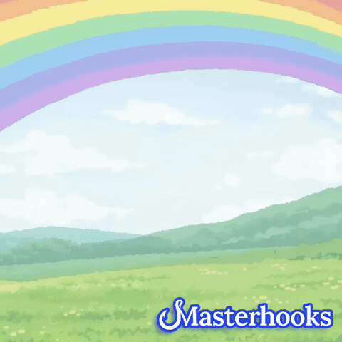Rainbow Yes GIF by Masterhooks
