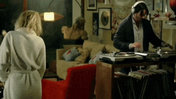 Keanu Reeves Mixing GIF