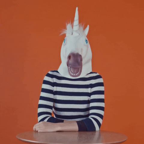 happy unicorn GIF by Agence WAT - We Are Together