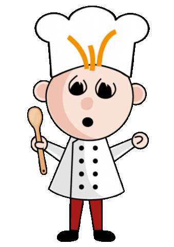 Shocked Chef Sticker by LEHMANNs Gastronomie