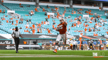 College Football Touchdown GIF by Miami Hurricanes