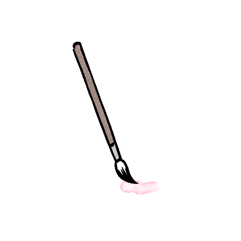 Brush Sticker