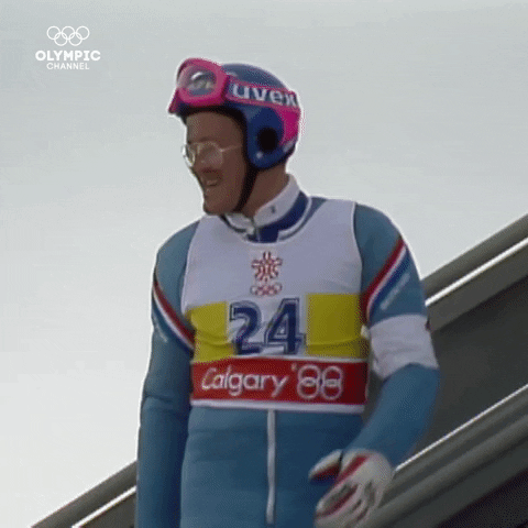 waving great britain GIF by Olympic Channel