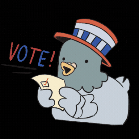 Register To Vote United States GIF by mishipiku