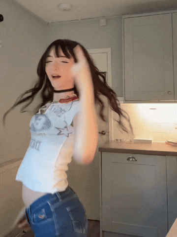 Beautiful Girl Dancing GIF