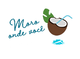 Moro Onde Voce Tira Ferias Sticker by Leblon Imobiliária