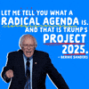 Bernie Sanders quote Project 2025