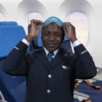 tired royal dutch airlines GIF