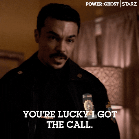 Starz Policeman GIF by Power Book II: Ghost
