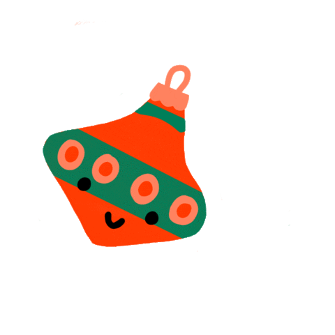 Christmas Ornament Sticker by Mellow Gold Studio