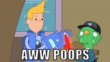 aww poop GIF by Cartoon Hangover