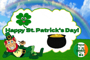 St Patricks Day Rainbow GIF