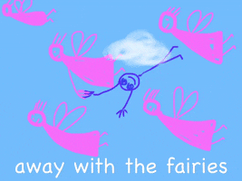 Fly Away Fairies GIF by Barbara Pozzi