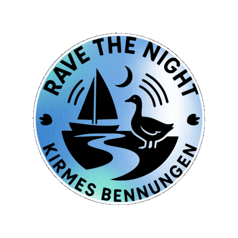 Logo Beach Sticker by Bennunger Karnval Club
