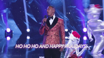 Nick Cannon Happy Holidays GIF by The Masked Singer