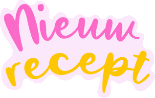 Vrolijk Recept Sticker by Iqi-design