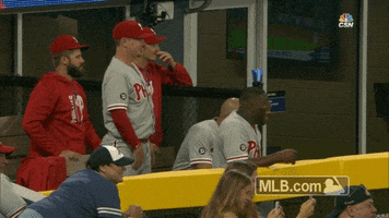 excited hector neris GIF by MLB