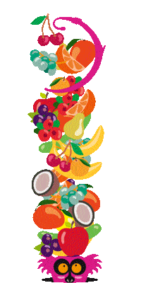 crazyfruits Sticker