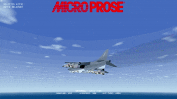 Av-8B Simulation GIF by MicroProse
