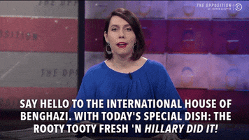 Hillary Clinton Ihop GIF by The Opposition w/ Jordan Klepper