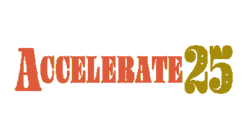 Accelerate 2025 Sticker by Orion180