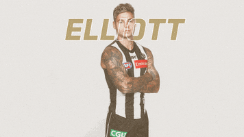 magpies gopies GIF by CollingwoodFC