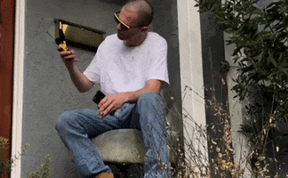 chillin calling GIF by JMSN