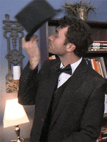 top hat swag GIF