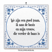 Humor Teamwork GIF by Tegelspreuken.nl