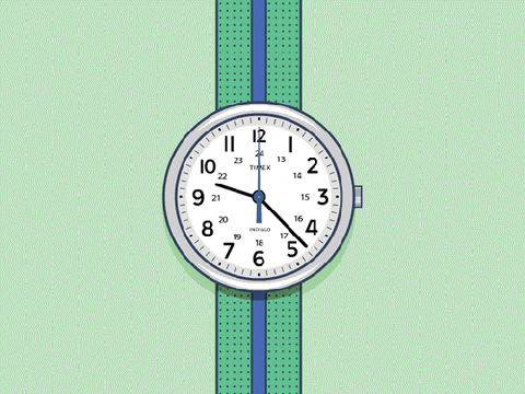 wristwatch expand GIF